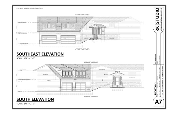 house plans, rendering, add-on